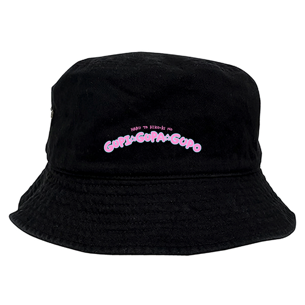 【春とヒコーキのグピ☆グパ☆グポ】バケットハット(受注製造)-GERA公式グッズ
