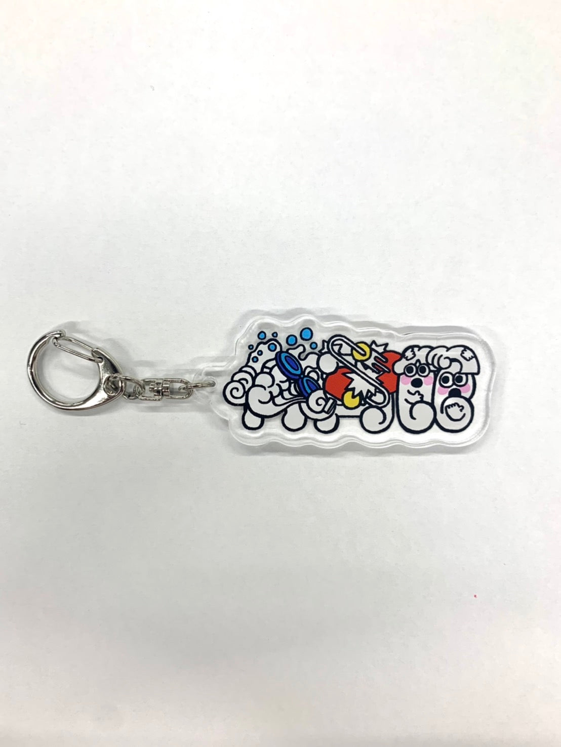 【コットンのバタフライピンポン】(事後通販)ランダムキーホルダー