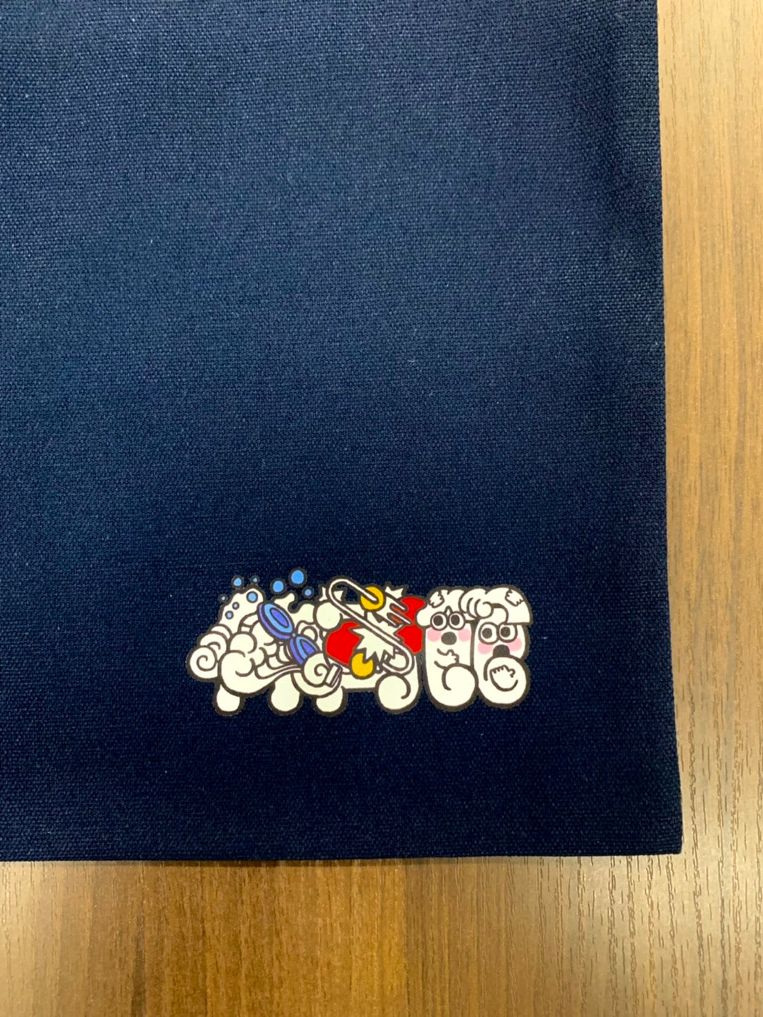 【コットンのバタフライピンポン】(事後通販)体育館サコッシュ
