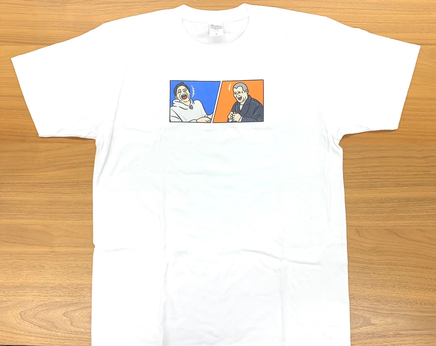 【コットンのバタフライピンポン】(事後通販)イラストTシャツ