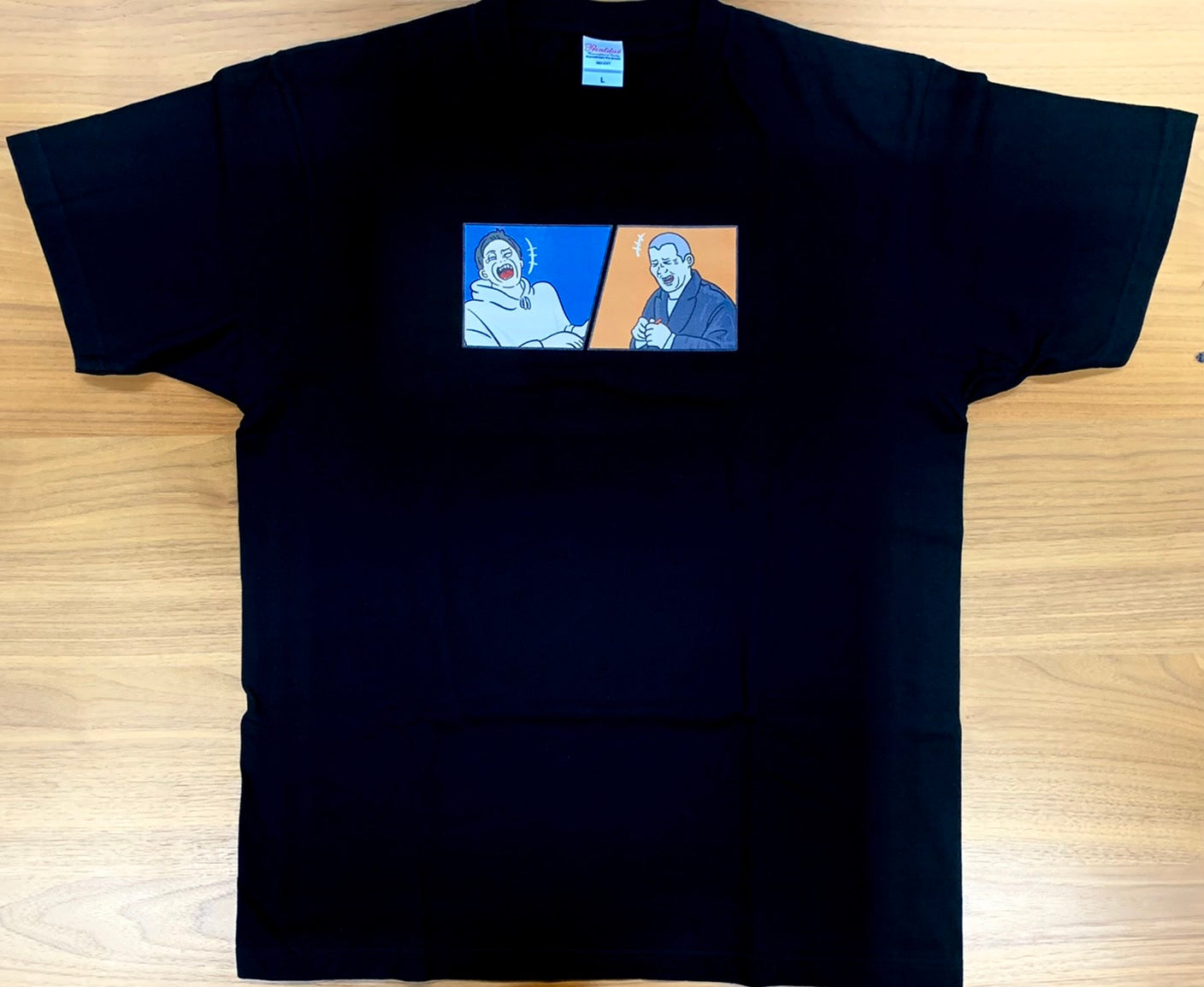 【コットンのバタフライピンポン】(事後通販)イラストTシャツ