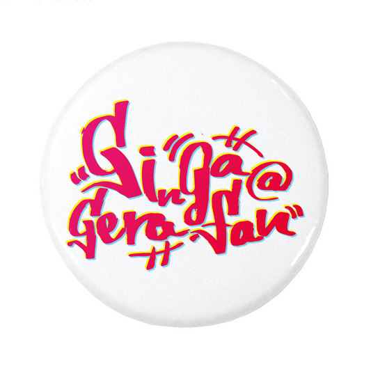 【ヤマトパンクスの銀河巡礼概論】缶バッチ_グラフィティ（受注製造）-GERA公式グッズ