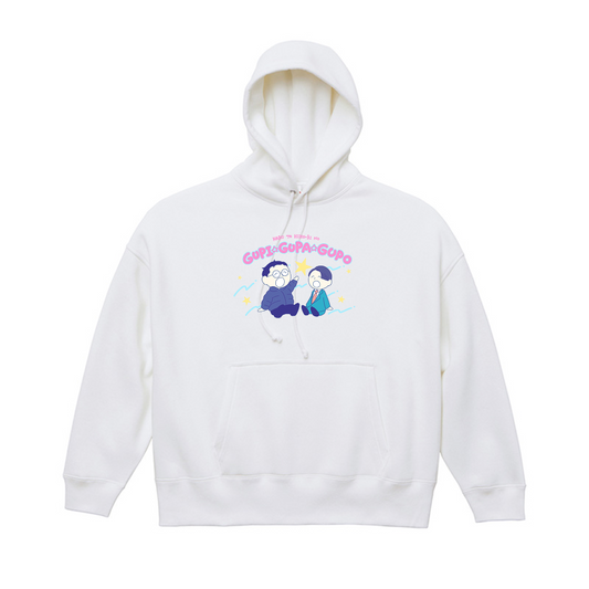 【春とヒコーキのグピ☆グパ☆グポ】ビッグシルエットパーカー（受注製造）-GERA公式グッズ